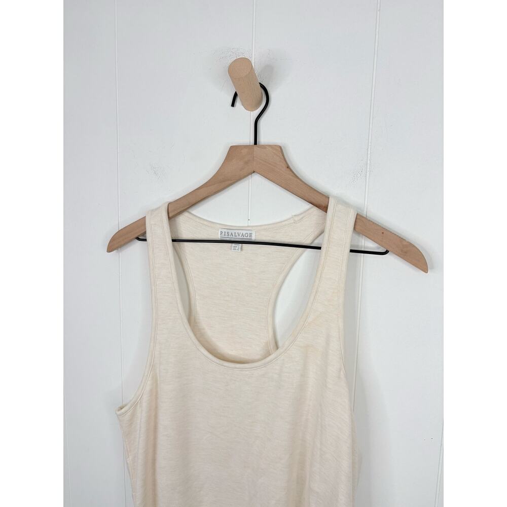 NWT PJ Salvage Essential Jammie Night Dress Large Oatmeal Sleepwear Lounge - Picture 3 of 9